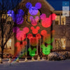 Disney Mickey Mouse Cascading Lights LED Projection Spotlight Christmas Multi-Colored