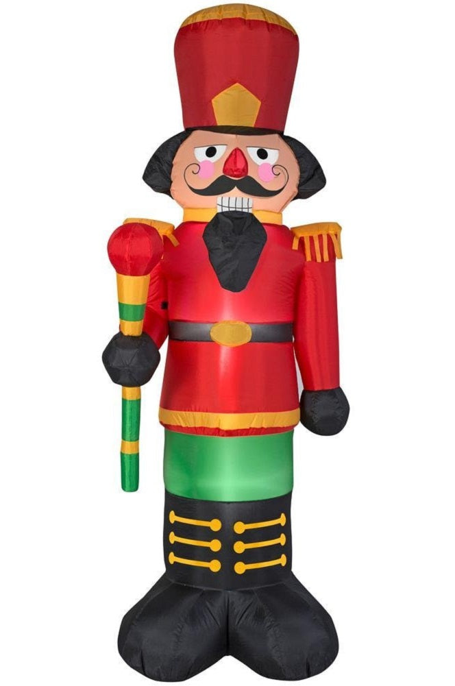 Gemmy 15387 Airblown Red 6.5 Foot Nutcracker Christmas Inflatable