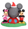 Gemmy 6.5 ft. H Panoramic Projection Inflatable Mickey Mouse's Clubhouse Scene