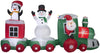 Home Accents Holiday 11 FT Wide GIANT-SIZED LED Inflatable Car Train Scene