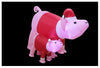 Inflatable 6 FT Pre-lit Christmas Holiday Pink Pig with Small Pigs