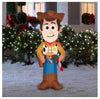 Gemmy Toy Story Christmas Sheriff Woody Candy Cane 3.5 FT Airblown Inflatable