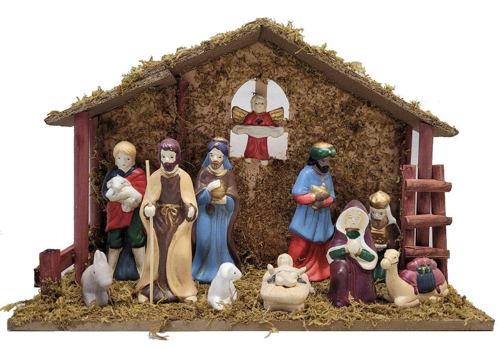 Home Accents Holiday 14-inch Deluxe Nativity Set