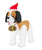 Home Accent Holiday Giant-Sized LED 9FT St. Bernard Airblown Inflatable