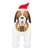 Home Accent Holiday Giant-Sized LED 9FT St. Bernard Airblown Inflatable