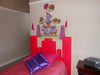 96pc Jumbo Blocks Twin Headboard Pink Furniture Set by Kids Adventure