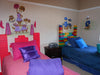 96pc Jumbo Blocks Twin Headboard Pink Furniture Set by Kids Adventure
