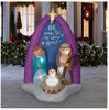 Holiday Living 6 ft Airblown Nativity Scene Inflatable
