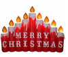 Holiday Living 9ft Airblown Christmas Candles Inflatable