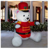 Holiday Living 7 FT Airblown Inflatable Nutcracker Bear Christmas Inflatable