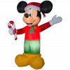 Gemmy 9-ft Mickey Mouse Holding Candy Cane Christmas Inflatable Light Up