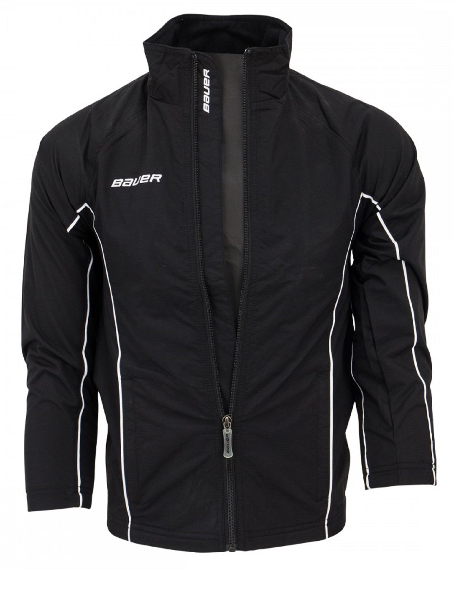 Bauer Youth Warm Up Jacket, Black X-Small