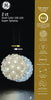 GE Color Choice Dual Color 100 LED Super Spheres Warm Cool White 2 ct