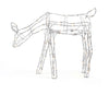 Holiday Living Lighted Metallic Grazing Doe 4 Foot 3 Inch  x 12 Inch x 37 inch