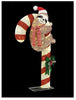 Holiday Living 52-inch Lighted Candy Cane with Sloth