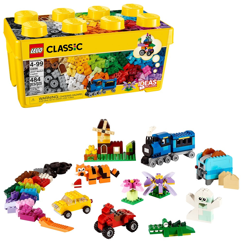 LEGO Classic Medium Creative Brick Box 10696 Building Toys 484 Pieces