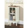 10 Spring Street Hinsdale 1-Door Cabinet, Ivory