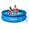 Summer Waves 10' x 30" Quick Set Above Ground Swimming Pool & Filter Pump System
