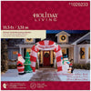 Holiday Living 11.5 ft Airblown North Pole Merry Christmas Archway Inflatable