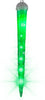 LightShow Shooting Star 8-Light Icicle String Light Set Multicolor, 7-ft