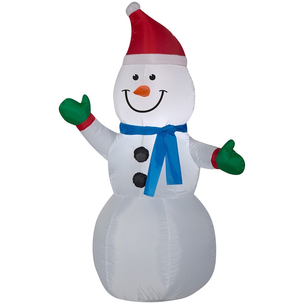 Home Accents Holiday 3 FT 6 IN LED Snowman Airblown Inflatable