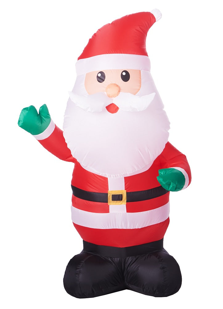 Holiday Time Inflatable Waving Santa 4FT