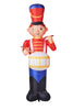 Holiday Time Toy Soldier Playing Drum Christmas Airblown Inflatable 9 FT Tall