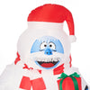 Rudolph the Red-Nosed Reindeer 5 FT Airblown Inflatable Bumble Holding a Gift