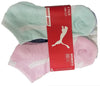 Puma 6-Pair Low Cut Multi-color Cushioned Women's Sock Size 9-11