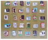 Hand Crafted 30-Count Christmas Cards with Self Sealing Embossed Foil Envelopes