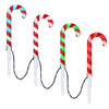 LED LightShow SynchroLights ColorChanging 18" Candy Cane Multicolor (4)