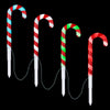 LED LightShow SynchroLights ColorChanging 18" Candy Cane Multicolor (4)
