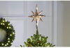 Home Accents Holiday 11 in. 10-Light Silver Mercury Christmas Tree Topper
