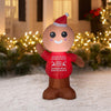 Holiday Time Airblown Inflatable Gingerbread Man 4FT