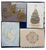 Hallmark Style 40-Count Christmas Holiday Cards with Envelopes - Elegant Joy