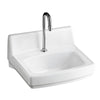 KOHLER K-12643-0 Greenwich Wall-Mount Bathroom Sink, White