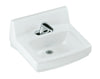 KOHLER K-12643-0 Greenwich Wall-Mount Bathroom Sink, White