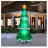Gemmy Giant 10FT Inflatable Christmas Tree with Rotating Base Holiday Decoration