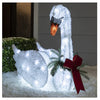 Holiday Living 22-in Swan Sculpture with White LED Lights
