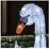 Holiday Living 22-in Swan Sculpture with White LED Lights