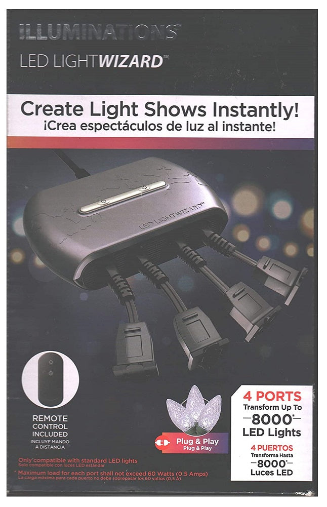 Illuminations LED LIGHT WIZARD with Remote | My Quick Buy