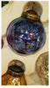 12-Piece Crackle Glass Christmas/Holiday Ornament