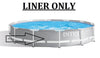 ***USED-LINER ONLY Replacement Intex 12ft X 30in Round Prism Frame Pool Liner ONLY