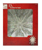 Home Holiday Accents 13 Inch Snowflake Tree Topper