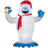 Holiday Inflatable 12-ft Bumble with Santa Hat