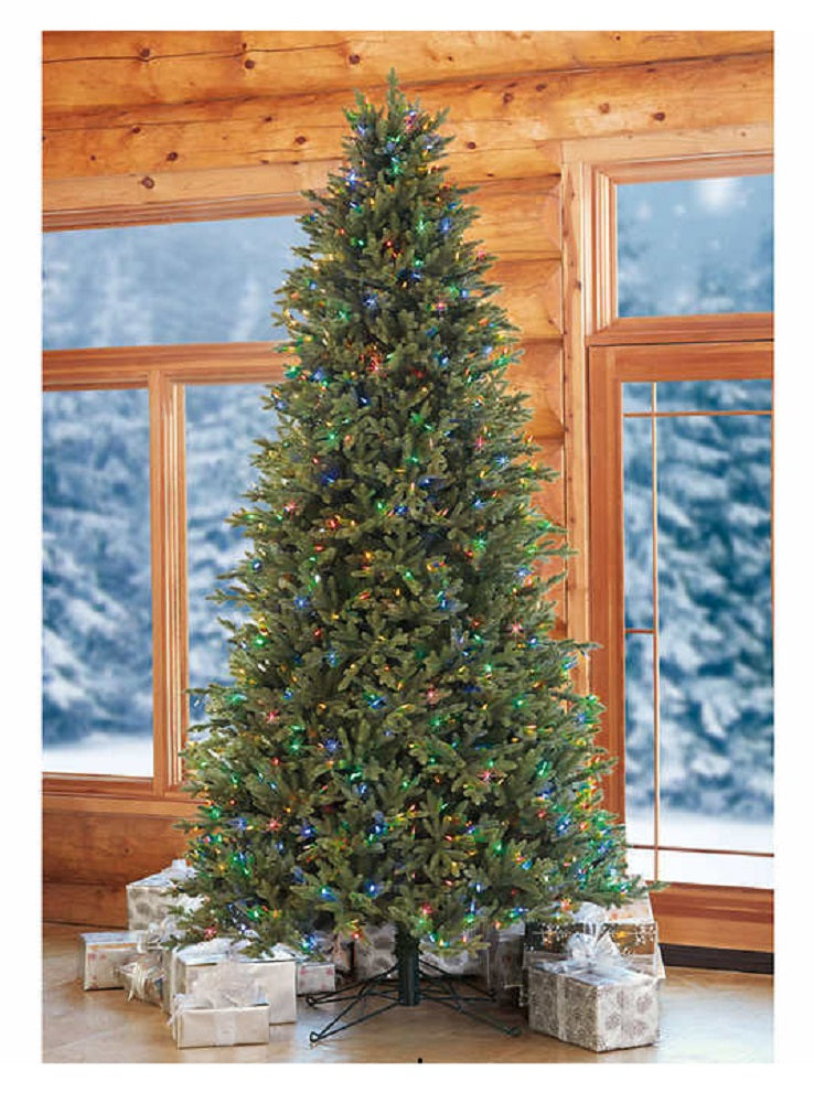 12 FT Artificial Pre-Lit Superbright LED Christmas Tree with EZ Connect Technology