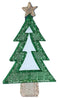 65" LED Twinkling Green Christmas Tree 175 LED Lights with 35 Twinkling Lights