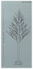 LED 7-FT Birch Tree with 280 White Lights