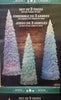 Battery Operated Set of 3 Trees with Color Changing LED Lights  20", 17" & 14"H