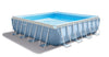Intex 14' x 42" Prism XL Frame Square Above Ground Pool Set with Filter Pump